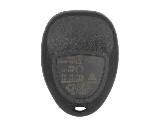 New-Chevrolet-GMC-SUV-YUKON-SUBURBAN-TAHOE-ESCALAD-2007-2012-Genuine-OEM-Remote-Key-6-Buttons-315MHz-5922380-STARTTEC---FCCID-:-OUC60270---MK3