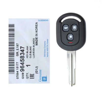NEW-Chevrolet-Optra-2006-2008-Genuine-Remote-Key-3-Buttons-433MHz-OEM-Part-Number-96458347-,-4D-60-Transponder---Emirates-Keys
