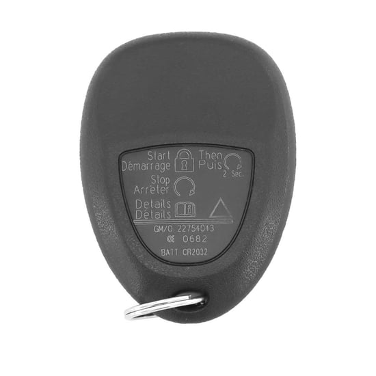 GMC-Chevrolet-2013-Original-Remote-Key-5-Buttons-433MHz--MK3
