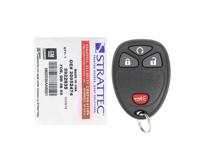 New-GMC-Chevrolet-Buick-Cadillac-2007-2019-Genuine---OEM-Remote-Key-3+1-Buttons-315MHz-OEM-Part-Number:-5922035,-FCC-ID:-OUC60221---OUC60270---Emirates-Keys