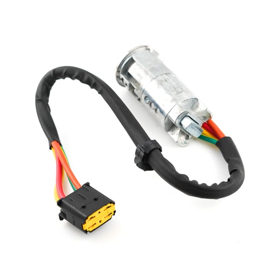 New-Aftermarket-Renault-Clio-II-Dacia-Logan-Sandero-Ignition-Lock-2-x-Plastic-Keys-without-Remote-Button-4-Pin-Compatible-Part-Number:-6001546809---806013230R---Emirates-Keys