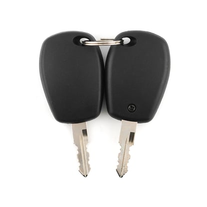 New-Aftermarket-Renault-Clio-II-Dacia-Logan-Sandero-Ignition-Lock-2-x-Plastic-Keys-without-Remote-Button-4-Pin-Compatible-Part-Number:-6001546809---806013230R---Emirates-Keys