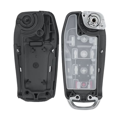 New-Aftermarket-Keydiy-Xhorse-Ford-Type-Flip-Remote-Key-Shell-3+1-Buttons-High-Quality-Best-Price----Emirates-Keys