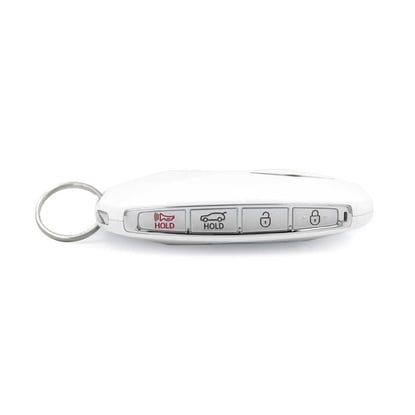 New-Hyundai-Genesis-GV60-2022-Genuine---OEM-Smart-Remote-Key-6-Buttons-433MHz-White-Color-OEM-Part-Number:-95440-CU010---FCC-ID:-TQ8-FOB-4F53M