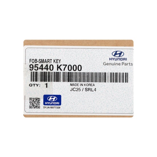 New-Hyundai-I10-2023-Genuine---OEM-Smart-Remote-Key-3-Buttons-433MHz-OEM-Part-Number:-95440-K7000,-95440K7000---Emirates-Keys