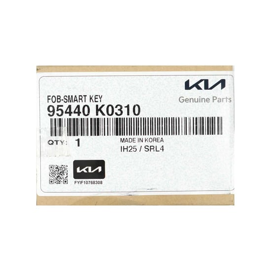 New-KIA-Soul-2021-Genuine---OEM-Smart-Remote-Key-4+1-Buttons-433MHz-OEM-Part-Number:-95440-K0310---Emirates-Keys