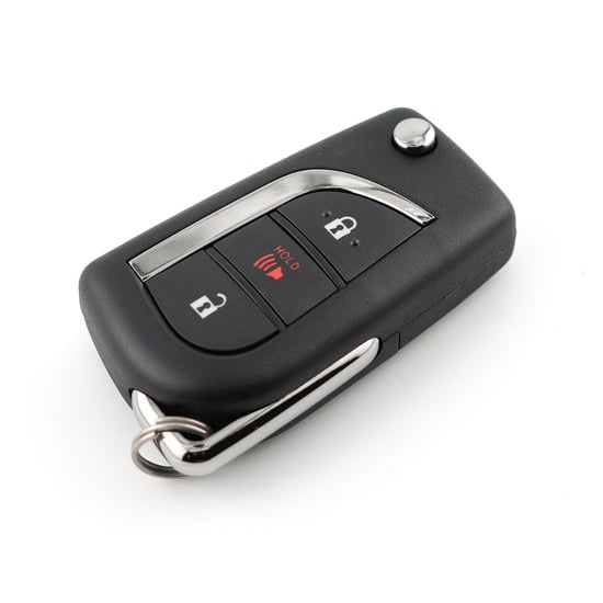 New-Toyota-C-HR-2019-2021-Genuine---OEM-Flip-Remote-Key-2+1-Buttons-315MHz-OEM-Part-Number:-89070-10081-,-89070-10081---Emirates-Keys