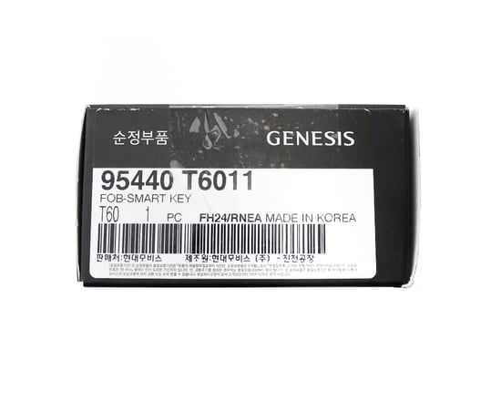 Brand-New-Genuine-OEM-HYUNDAI-Genesis-2020-2021 Remote,-8-Buttons 433MHz-Frequency,-Manufacturer-Part-Number:-95440-T6011-95440T6011---FCCID:-TQ8-FOB-4F35-OEM-Box----Emirates-Keys