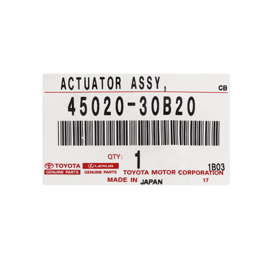 Toyota-Lexus-Steering-Lock-45020-30B20-Fits-Toyota-ALPHARD--VELLFIRE,-Toyota-C-HR,-Toyota-CROWN--MAJESTA,-Toyota-HARRIER,-Toyota-HIACE,-Toyota-LEXUS-IS...