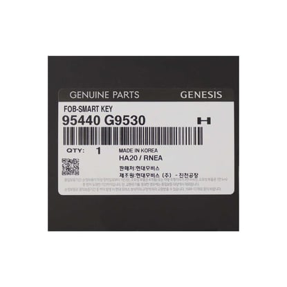 New-Hyundai-Genesis-G70-2022-Genuine-OEM-Smart-Remote-6-Button-433MHz-Manufacturer-Part-Number:-95440-G9530-OEM-Box---Emirates-Keys