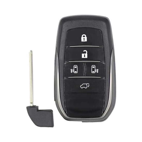 New-Aftermarket-Toyota-Alphard-Smart-Remote-Key-Shell-5-Buttons-High-Quality-Best-Price---Emirates-Keys