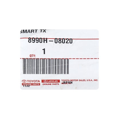 New-Toyota-Sienna-2021-Genuine-Smart--Remote-Key-4+1-Button-315MHz-OEM-Part-Number:-8990H-08020---FCC-ID:-HYQ14FBX---Emirates-Keys