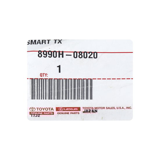New-Toyota-Sienna-2021-Genuine-Smart--Remote-Key-4+1-Button-315MHz-OEM-Part-Number:-8990H-08020---FCC-ID:-HYQ14FBX---Emirates-Keys
