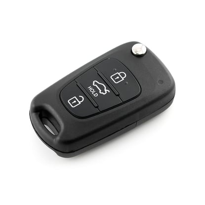 New-Hyundai-Elantra-2012-2013-Genuine---OEM-Flip-Remote-Key-3-Buttons-433MHz-OEM-Part-Number:-95430-3X101,-95430-3X100---FCCID:-OKA-186T---Emirates-Keys