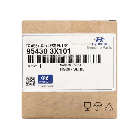 New-Hyundai-Elantra-2012-2013-Genuine---OEM-Flip-Remote-Key-3-Buttons-433MHz-OEM-Part-Number:-95430-3X101,-95430-3X100---FCCID:-OKA-186T---Emirates-Keys