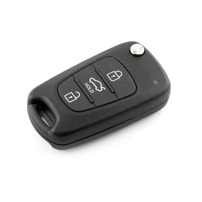 New-Kia-Optima-2012-Genuine---OEM-Flip-Remote-Key-3-Buttons-433MHz-OEM-Part-Number:-95430-2T611---95430-2T610---Emirates-Keys