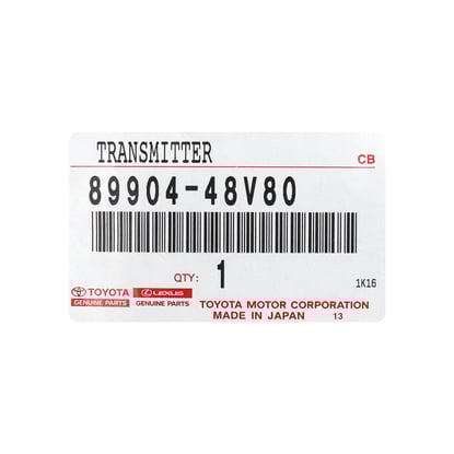 New-Lexus-NX-2021-Genuine-OEM-Smart-Remote-Key-315MHz-3+1-Button-OEM-Part-Number:-89904-48V80---FCC-ID:-HYQ14FLB---Emirates-Keys