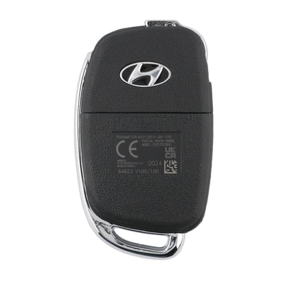 New-Hyundai-i20-2021-Genuine---OEM-Flip-Remote-Key-3-Buttons-433MHz-OEM-Part-Number:-95430-Q0000-,-95430Q0000---Emirates-Keys