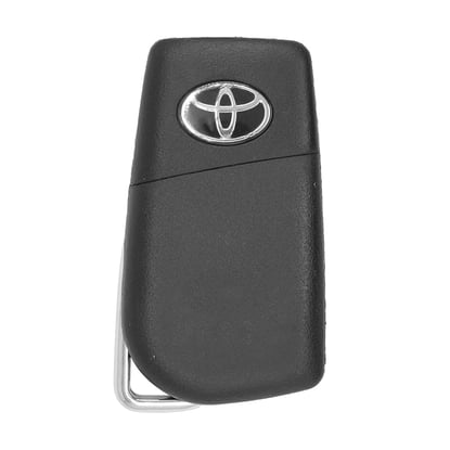 Used-Toyota-Corolla-Cross-2018-Original-Flip-Remote-Key-3-Buttons-433MHz-OEM-Part-Number:-89070-02F10---FCC-ID:-B2A2F2R---Emirates-Keys