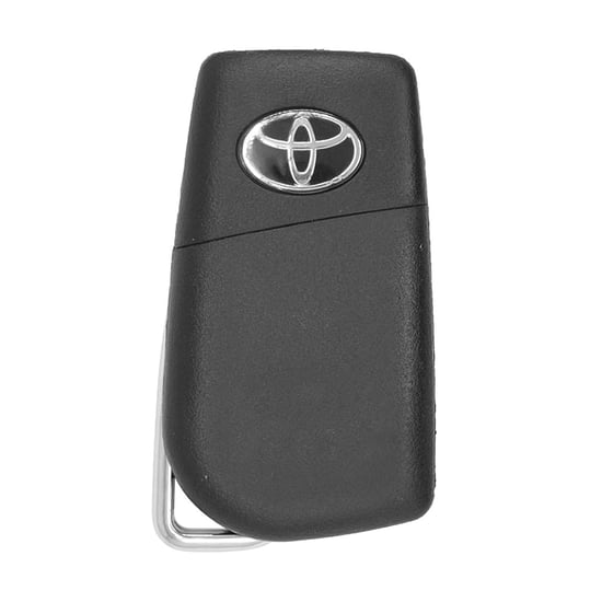 Used-Toyota-Corolla-Cross-2018-Original-Flip-Remote-Key-3-Buttons-433MHz-OEM-Part-Number:-89070-02F10---FCC-ID:-B2A2F2R---Emirates-Keys