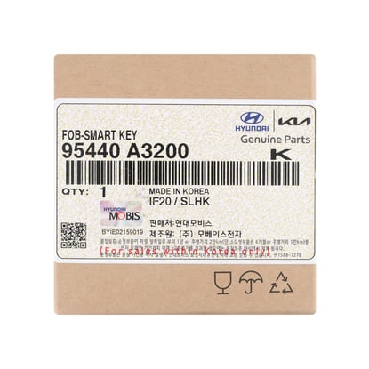 New-Kia-Ray-Genuine---OEM-Smart-Remote-Key-3-buttons-433MHz-OEM-Part-Number:-95440-A3200-,-95440A3200---Emirates-Keys