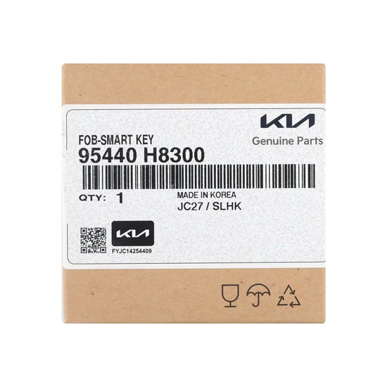 New-KIA-Rio-2023-Genuine---OEM-Smart-Remote-Key-3-Buttons-433MHz-OEM-Part-Number:-95440-H8300-,-95440H8300---Emirates-Keys