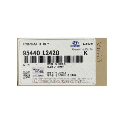 New-Kia-K5-2022-Genuine---OEM-Smart-Remote-Key-4+1-Buttons-433MHz-OEM-Part-Number:-95440-L2420---Emirates-Keys