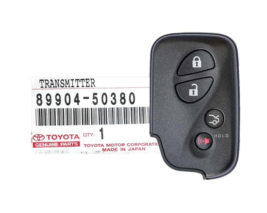 Brand-New-Lexus-LS460-ES-GS-IS-2009-Genuine-OEM-Smart-Key-4-Buttons-315MHz-89904-50380,-89904-30C60,-89904-50Q40---FCCID:-HYQ14AAB---Emirates-Keys