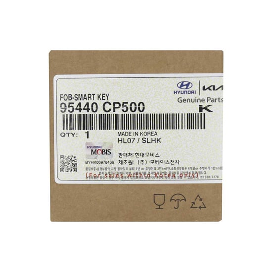 New-KIA-Bongo-2021-Genuine---OEM-Smart-Remote-Key-2-Buttons-433MHz-OEM-Part-Number:-95440-CP500---Emirates-Keys