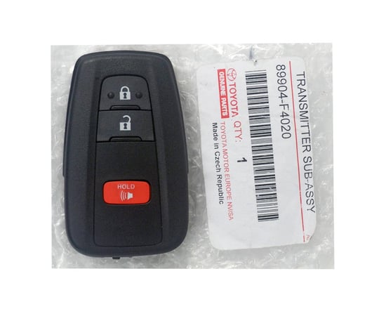 New-Toyota-C-HR-2018-2020-Genuine-OEM-Smart-Key-Remote-3-Buttons-315MHz-89904-F4020-89904-10051---FCCID:-MOZBR1ET---Emirates-Keys
