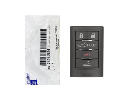New-Chevrolet-Corvette-2015-2019-Genuine---OEM-Smart-Remote-Key-5-Buttons-433MHz-OEM-Part-Number:-23465954---FCCID:-NBGGD9C04---Emirates-Keys