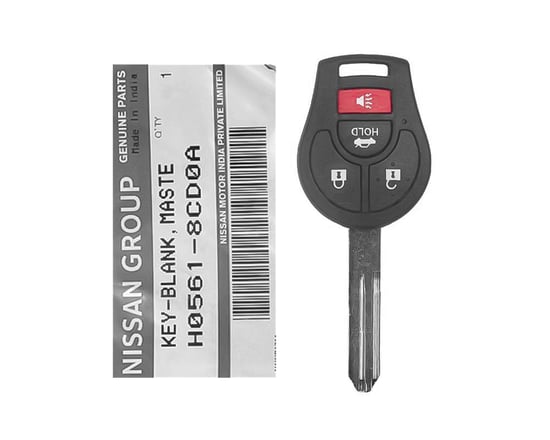 Brand-New-Nissan-Sunny-2018-Genuine-OEM-Remote-Key-4-Buttons-433MHz-Manufacturer-Part-Number:-H0561-8CD0A---FCCID:-TWB1G756---Emirates-Keys