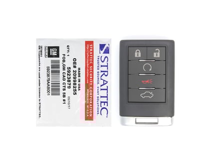 Brand-New-Cadillac-CTS-2008-2013-Genuine-OEM-Remote-Key-5-Buttons-315MHz-5923879-FCCID:-OUC60000223-OEM---Emirates-Keys