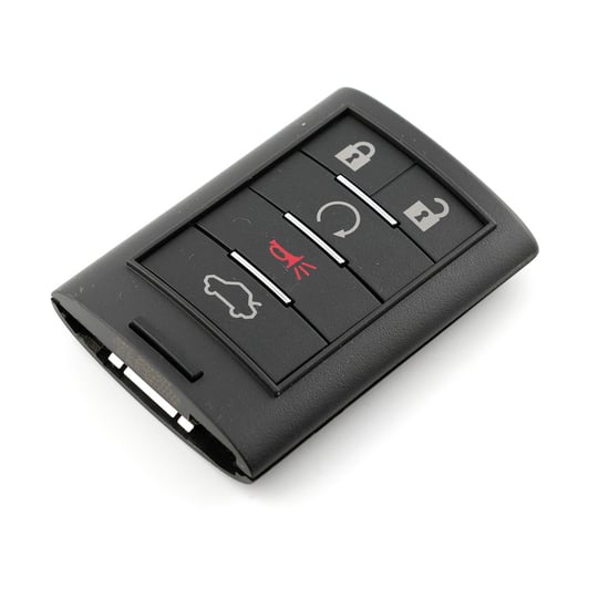 New-Cadillac-CTS-2008-2014-Genuine---OEM-Smart-Remote-Key-4+1-Buttons-315MHz-OEM-Part-Number:-25943677---Emirates-Keys