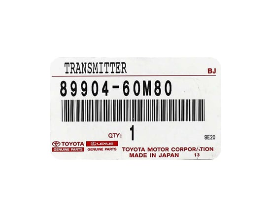Toyota-Land-Cruiser-2018-2019-Genuine-Smart-Remote-Key-4-Buttons-315MHz-89904-60M80-8990460M80---FCCID-:-HYQ14FBA---Emirates-Keys