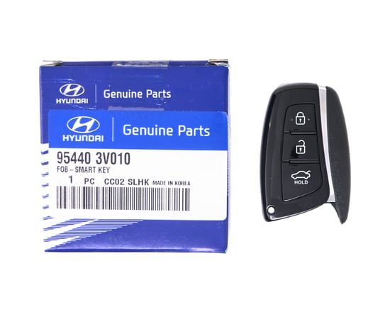 NEW-Hyundai-Azera-2011-Genuine-OEM-Smart-Key-Remote-3-Buttons-433MHz-95440-3V010-954403V010-,-FCC-ID:-B01L1V0018---Emirates-Keys