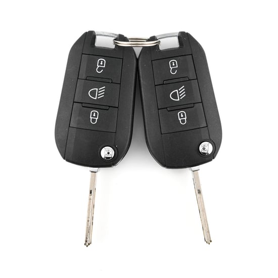 New-Aftermarket-Citroen-C4-Peugeot-208--2008--308-Ignition-Switch-Flip-Remote-Key-3-Pin--Compatible-Part-Number:-9673257480---Emirates-Keys