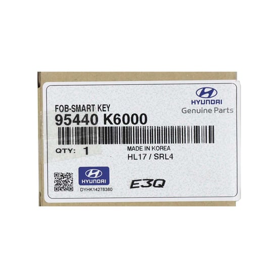 New-Hyundai-Grand-I10-2022-Genuine---OEM-Smart-Remote-Key-3-Buttons-433MHz-OEM-Part-Number:-95440-K6000---Emirates-Keys