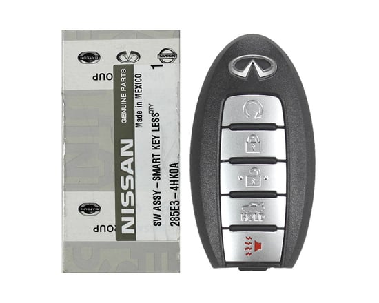 Brand-New-Infiniti-Q50-2016-2018-Genuine-OEM-Smart-Remote-Key-5-Buttons-433MHz-Manufacturer-Part-Number:-285E3-4HK0A-FCCID:-KR5S180144014-OEM-Box---Emirates-Keys
