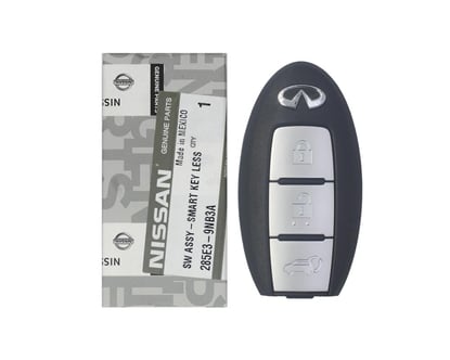 Brand-New-Infiniti-QX60-2014-Genuine-OEM-Smart-Remote-Key-3-Buttons-433MHz-Manufacturer-Part-Number:-285E3-9NB3A---FCCID:-KR5S180144014-OEM-Box---Emirates-Keys