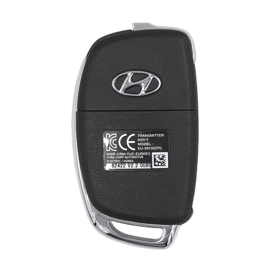 New-Hyundai-H350-2017-Genuine-OEM-Flip-Remote-Key-3-Button-433MHz-OEM-Part-Number:-95810-59100---Emirates-Keys