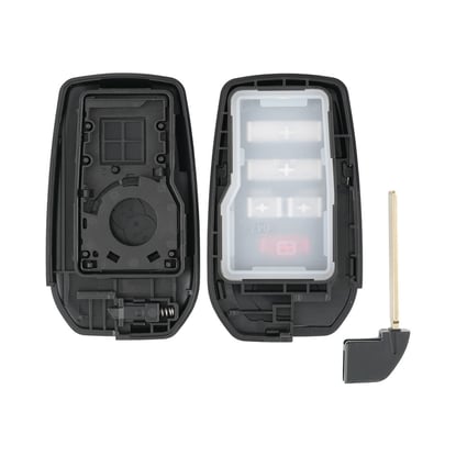 New-Aftermarket-Toyota-Sienna-2022-Smart-Remote-Key-Shell-4+1-Buttons-Black-Sides-BA-Type-Slider-Door-High-Quality-Best-Price---Emirates-Keys