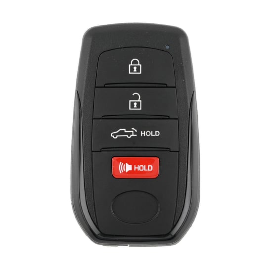Toyota-Tundra-2022-Smart-Remote-Key-Shell-3+1-Buttons-Black-Sides-BA-Type
