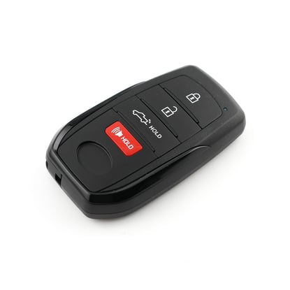 New-Aftermarket-Toyota-Tundra-2022-Smart-Remote-Key-Shell-3+1-Buttons-Black-Sides-BA-Type-Pick-Up-Trunk-Type-High-Quality-Best-Price---Emirates-Keys