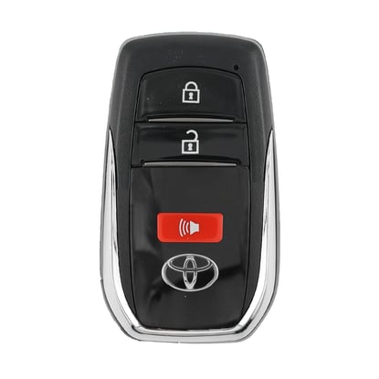 Toyota-Corolla-Cross-Smart-Remote-Key-Shell-2+1-Buttons-Chrome-Sides-BA-Type