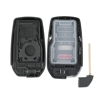 New-Aftermarket-Toyota-Corolla-Cross-Smart-Remote-Key-Shell-2+1-Buttons-Chrome-Sides-BA-Type-High-Quality-Best-Price---Emirates-Keys