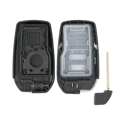 New-Aftermarket-Toyota-Smart-Remote-Key-Shell-2-Buttons-Chrome-Sides-BA-Type-High-Quality-Best-Price---Emirates-Keys