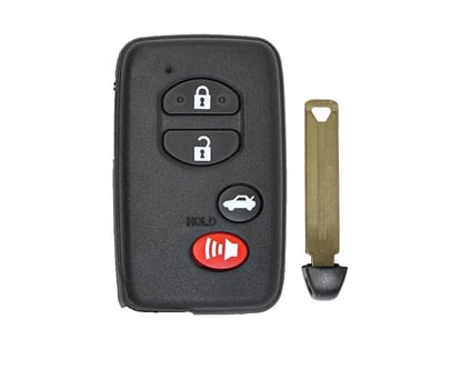 New-Aftermarket-Toyota-Corolla-Camry-2010-2011-Smart-Remote-Key-3+1-Buttons-315MHz-Compatible-Part-Number:-89904-33370---89904-06130---FCCID-:-HYQ14AABS