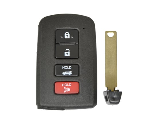 New-Aftermarket-Toyota-Camry-Aurion-Avalon-Corolla-2014-2017-Smart-Key-4-Buttons-433MHz-OEM-Part-Number:-89904-33460---89904-12340---FCC-ID:-BA4EQ