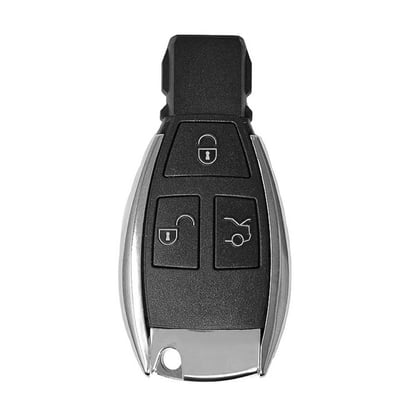 Mercedes-Chrome-Key-Shell-3-Buttons-Modified-for-NEC-Board-High-Quality,-Remote-key-cover,-Key-fob-shell-replacement-at-Low-Prices---Emirates-Keys